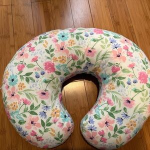 Boppy Floral Pillow Cover - Pink, Blue, Green
